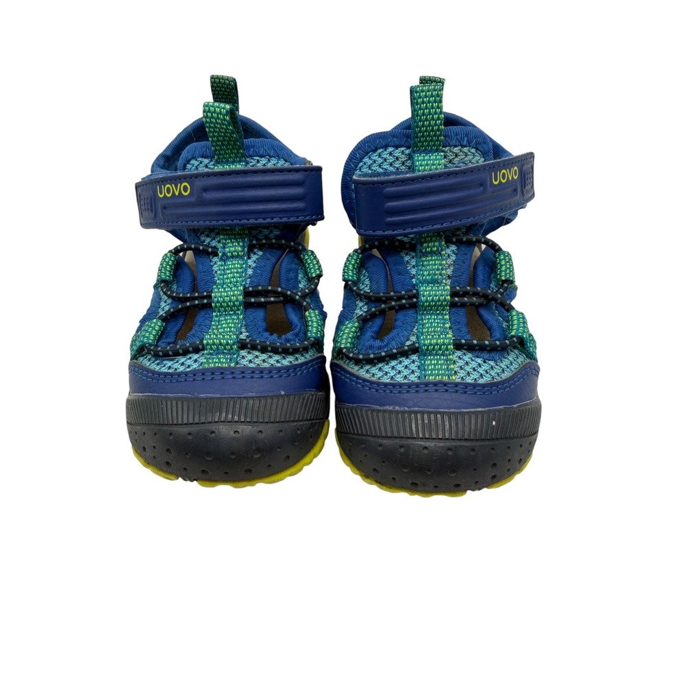 UOVO Sport Sandals Toddler Size 8 Blue Green Closed Toe Athletic Gorpcore - Picture 8 of 10